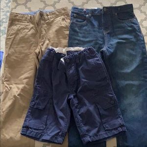 Boys size 8 jeans and shorts